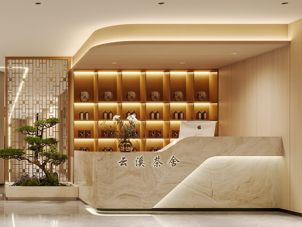 新中式风格棋牌室